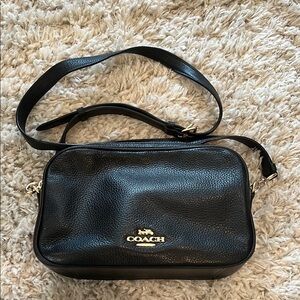Coach Black Crossbody Bag with Signature Hardware